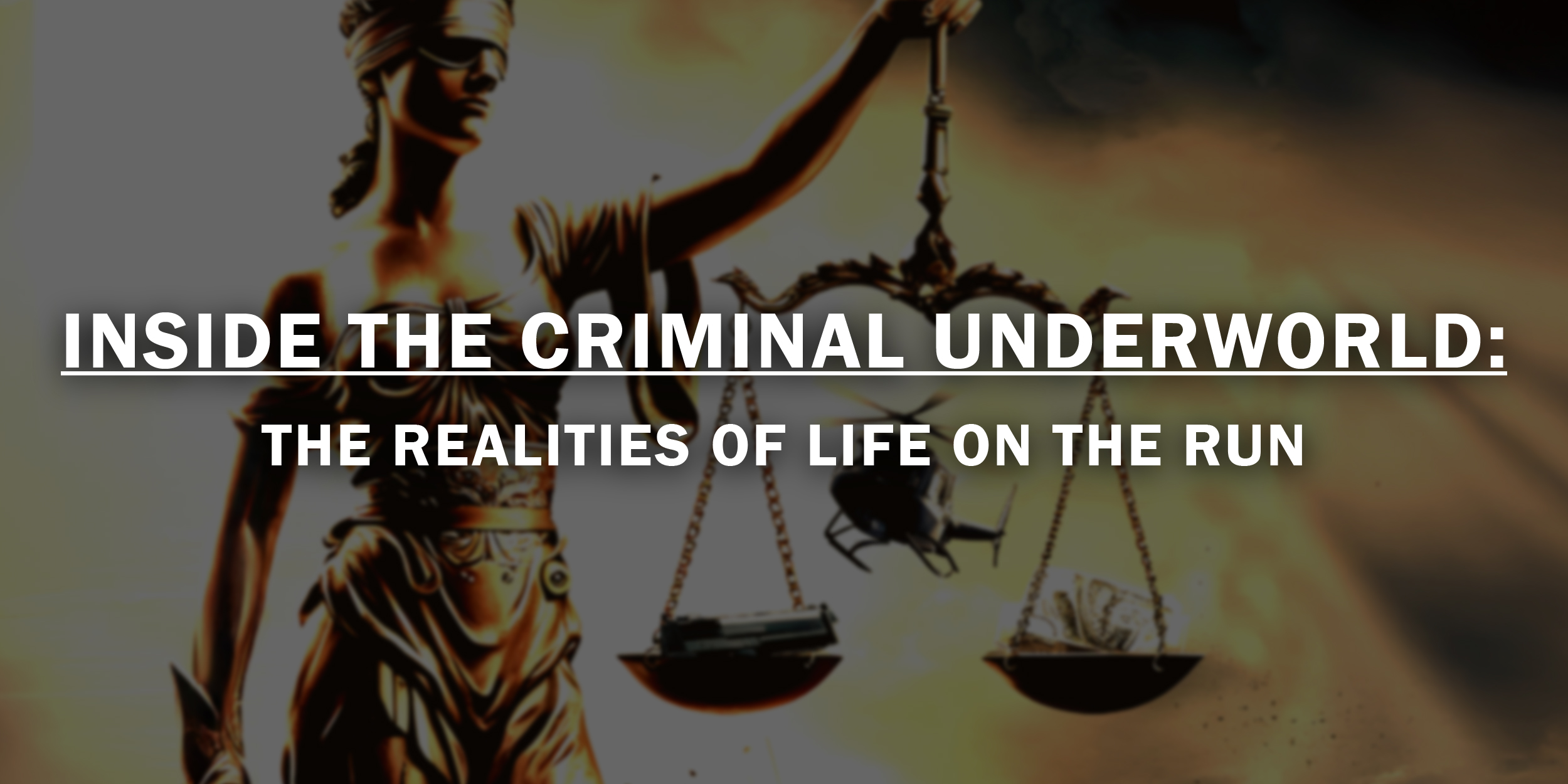 Inside the Criminal Underworld: The Realities of Life on the Run